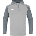 JAKO Kapuzensweat (Hoodie) Performance (Polyester-Fleece) hellgrau Damen